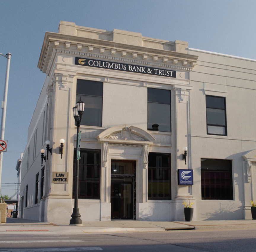 Columbus bank and trust downtown building
