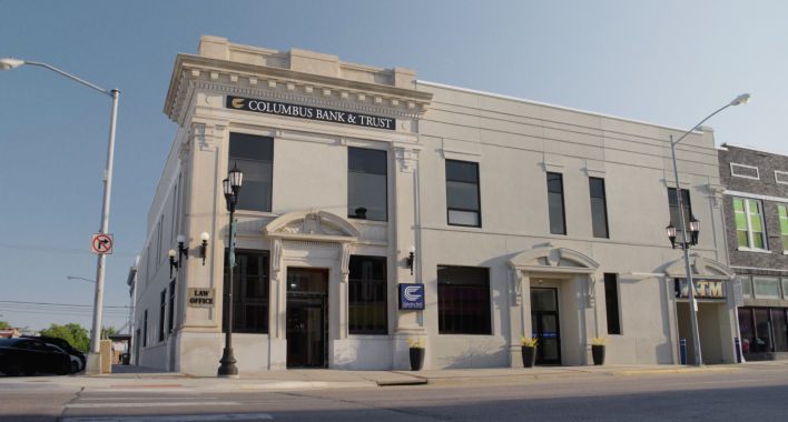 Columbus bank and trust downtown building
